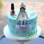 Spa Party Birthday Cake From Lallamtop Cake Shop