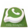 Whatsapp Logo Fondant Cake 2 Whatsapp Logo Fondant Cake By Lallantop Cake Shop - Lallantop Cake Shop
