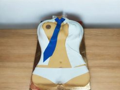 Open Shirt Sexy Body Theme Cake - 1