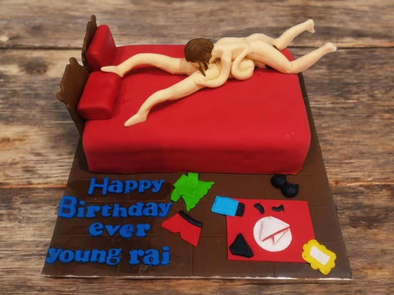 Spicy Love 69 Position Theme Cake 3 Spicy Love 69 Position Theme Cake - 1