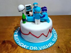 Surgery Theme Fondant Cake - 1