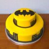 2 Tier Batman Fondant Cake 2 2 tier batman fondant cake 2 From LallamTop Cake Shop