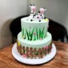 2-tier-cow-farm-theme-cake