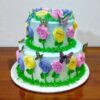 2 Tier Floral and Butterfly Theme Cake 2 2 tier floral and butterfly theme cake 2 6ab1b217b4d99 From LallamTop Cake Shop