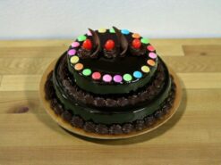 2 Tier Gems Truffle Cake