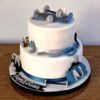 2 tier gym fondant cake 2 From LallamTop Cake Shop