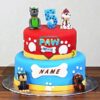 2 Tier Paw Patrol Designer Cake 2 2 tier paw patrol designer cake 2 From LallamTop Cake Shop