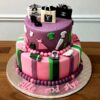 2 Tier Shopping Theme Fondant Cake 2 2 tier shopping theme fondant cake 2 From LallamTop Cake Shop