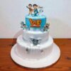 3 Tier Vir Robot Boy Theme Cake 1 3 tier vir robot boy theme cake 2 6ab1b2327767e From LallamTop Cake Shop