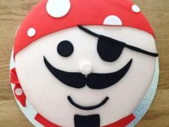 Pirate Birthday Fondant Cake from LallanTop Cake Shop - Delivery in East Delhi, South-East Delhi, Ghaziabad, and Noida.