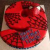 9th Birthday Spiderman Customized Cake 1 9th birthday spiderman customized cake 1 From LallamTop Cake Shop