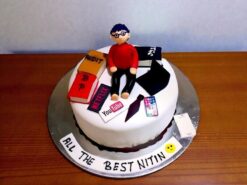 Accountant Guy Theme Cake
