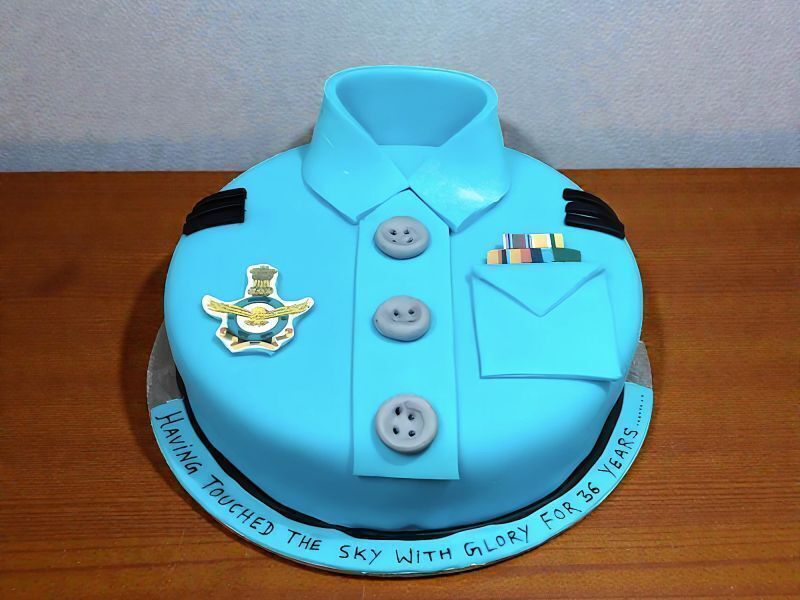 Air Force Uniform Theme Cake 3 Air Force Uniform Theme Cake
