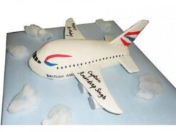 Airplane Fondant Cake