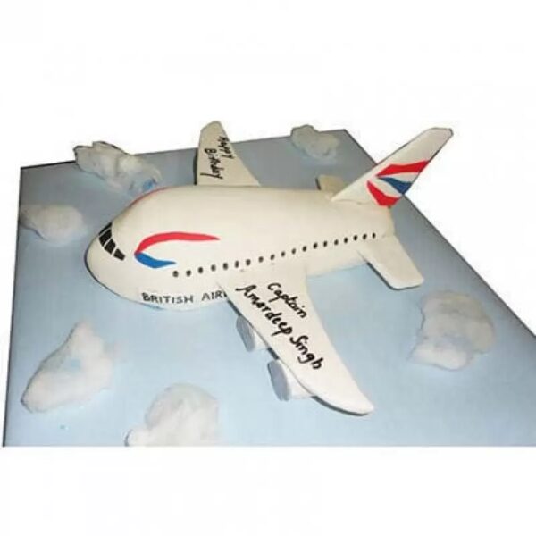 Airplane Fondant Cake 3 Airplane Fondant Cake
