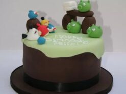 Angry Birds Birthday Cake