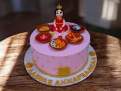 annaprasan-blessing-cake