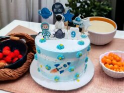 LallanTop Cake Shop Astronaut Theme Designer Cake - Delivery in East Delhi, South-East Delhi, Ghaziabad, and Noida.