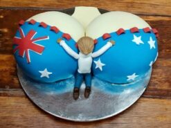 Aussie Bra Climb Naughty Cake