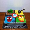 Avengers Assemble Fondant Cake 1 avengers assemble fondant cake 2 6ab1b2e8ec6a3 From LallamTop Cake Shop
