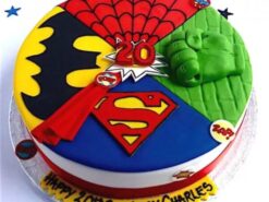 Avengers Designer Fondant Cake
