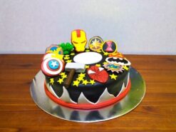 Avengers Superhero’s Fondant Cake