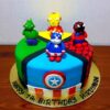 Avengers Toy Fondant Cake 2 avengers toy fondant cake 2 6ab1b2e9ac93a From LallamTop Cake Shop