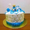 Baby 1st Birthday Fondant Cake 2 baby 1st birthday fondant cake 2 From LallamTop Cake Shop