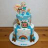 baby boy cocomelon theme designer cake 1 From LallamTop Cake Shop