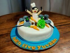 Baby Chef Theme Cake