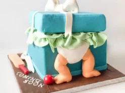 Baby Diaper Baby Shower Cake