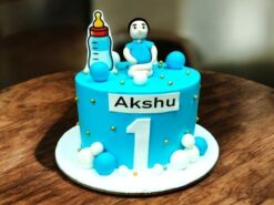 Baby First Milestone Cake