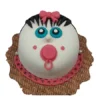 Baby Girl Face Fondant Cake 2 baby girl face fondant cake 1 From LallamTop Cake Shop