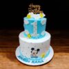 Baby Micky Two Tier Cake 2 baby-micky-two-tier-cake
