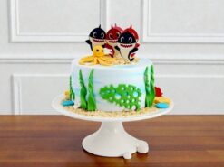 Baby Shark Underwater Cake
