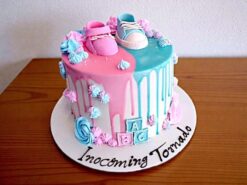 Baby Shoes Cake