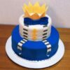 Baby Shower Dress Fondant Cake 1 baby shower dress fondant cake 2 From LallamTop Cake Shop