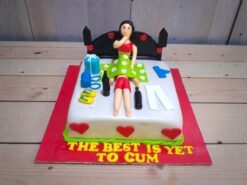 Bachelor Party Madness Cake