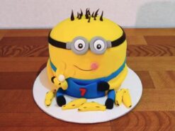 Banana & Bob Minion Fondant Cake