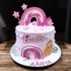 Barbie Rainbow Dream Cake 2 barbie rainbow dream cake 1 From LallamTop Cake Shop