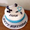 Basic Gym Cake 1 basic gym cake 2 From LallamTop Cake Shop