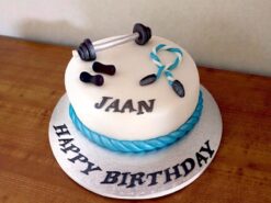 Basic Gym Cake