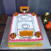 Basketball Court Theme Cake 1 basketball court theme cake 1 From LallamTop Cake Shop