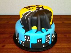 Batman Fondant Cake For Kids