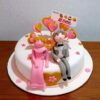 Beautiful Couple Anniversary Cake 2 beautiful couple anniversary cake 2 From LallamTop Cake Shop