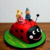 ben and holly birthday cake 2 From LallamTop Cake Shop