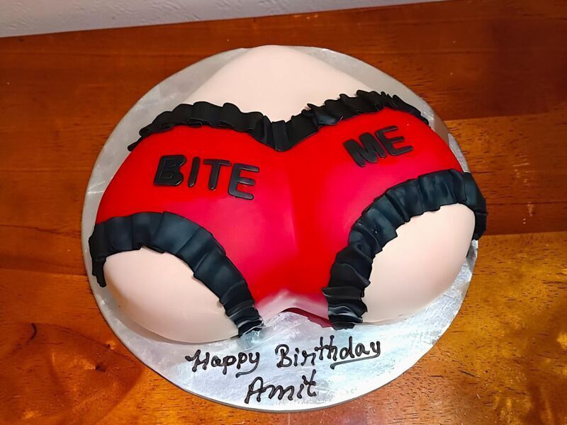 Bite Me Naughty Butt Cake 3 Bite Me Naughty Butt Cake