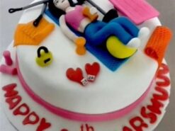Her Fitness 20th Birthday Cake