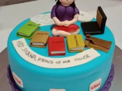 School Teacher Fondant Cake