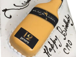 Black Label Whisky Cake from LallanTop Cake Shop